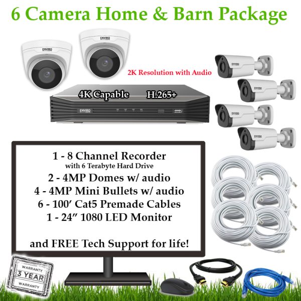 6 Camera Farm Package